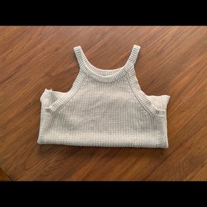 Girls Crazy 8 Cream Knit Tank Top